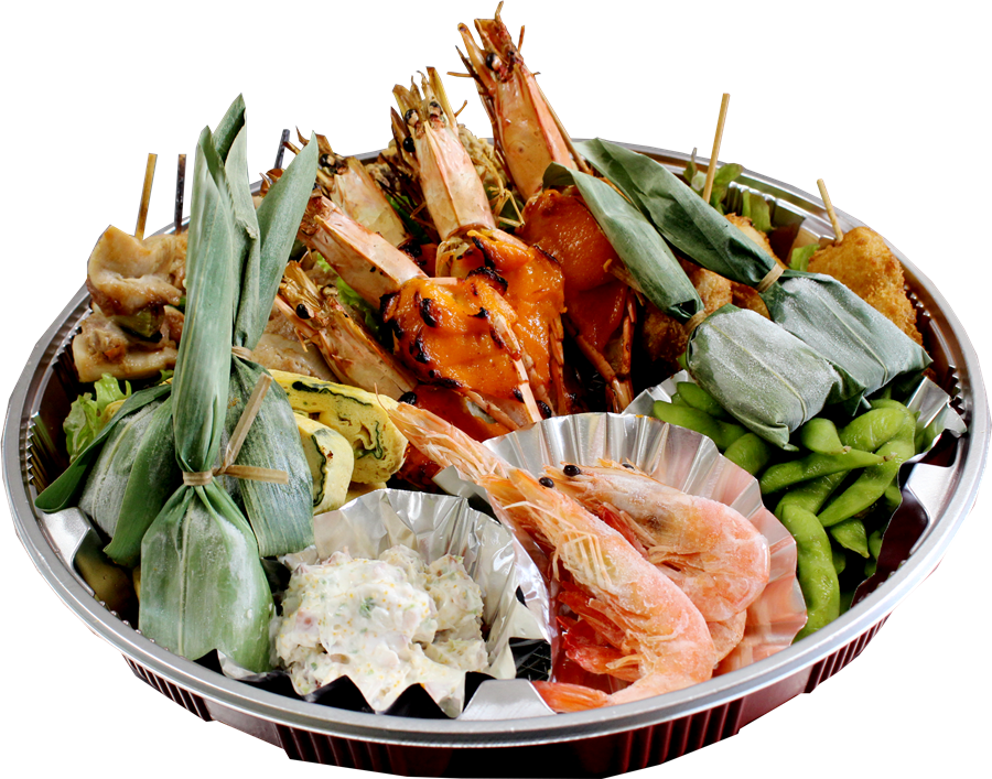 丸皿盛り合わせ（5人前）5,200円
